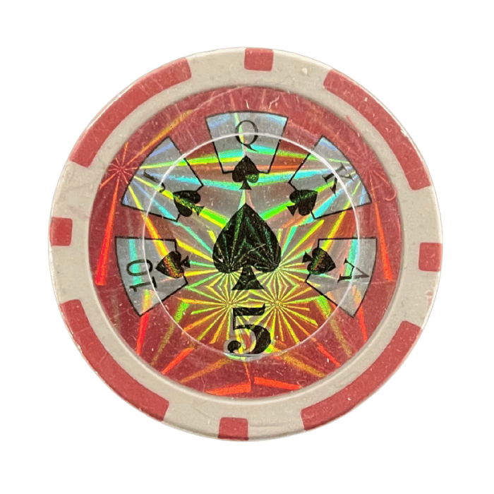 Pokerbrikker Royal Flush 5 50x