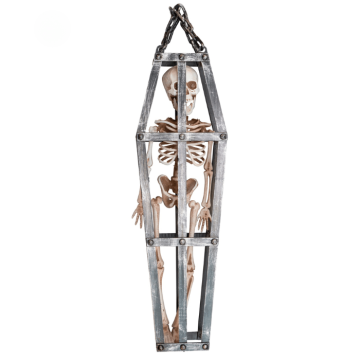 Skjelett i bur - 50 cm