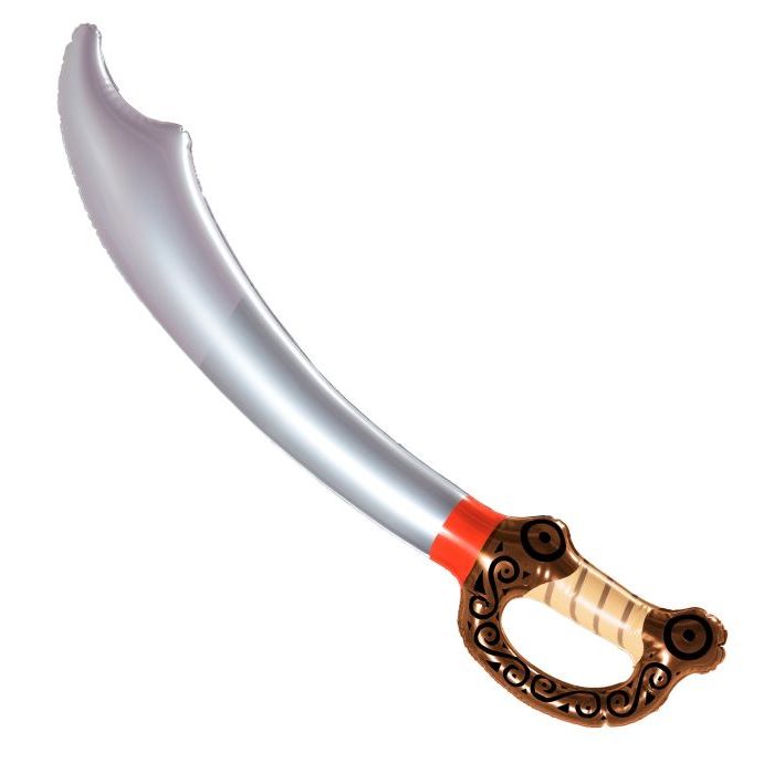 Oppblåsbar Pirat Sabel - 75 CM