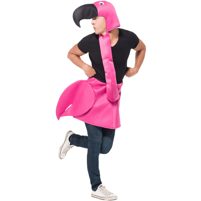 Flamingo kostyme unisex