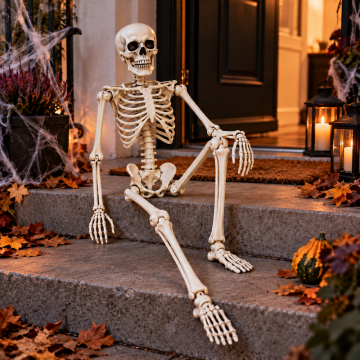 Halloween Sjelett 90 cm 