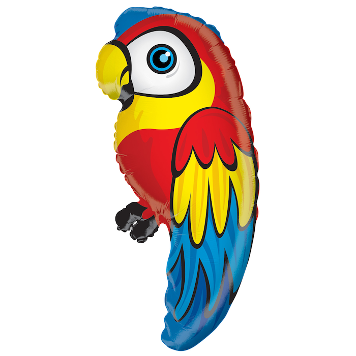 Papegøye Folieballong - 70 cm