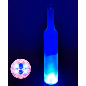 LED flaske lys blå