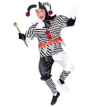 Harlekin-kostyme for herrer