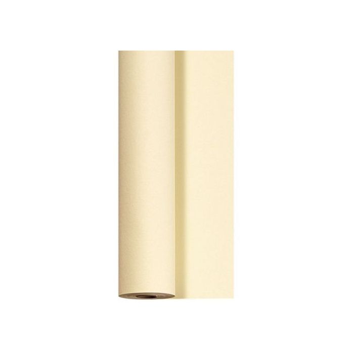 Rulledug creme deluxe stofflignande materiale 1,2 x 25 meter