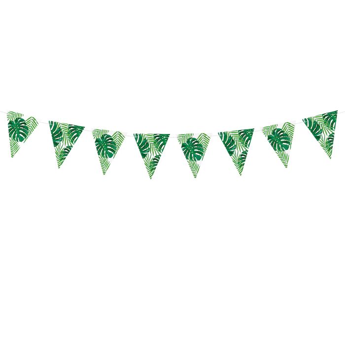 Hawaii Girlande Grønne Blad