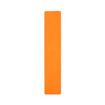 Orange crepe streamerpapp 50x250 cm