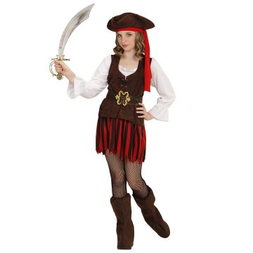 Karibisk piratkostyme for jenter