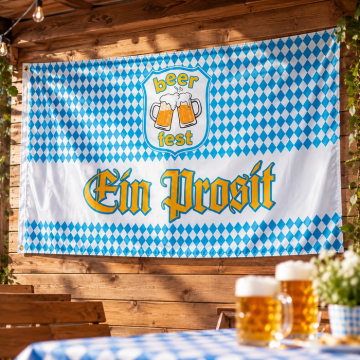 Oktoberfest bannerflagg - 90 x 150 cm