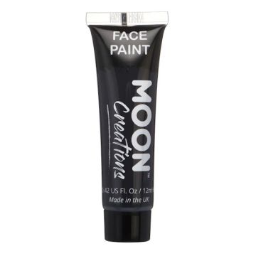 Ansiktsmaling Svarte 12 ml Moon Creations