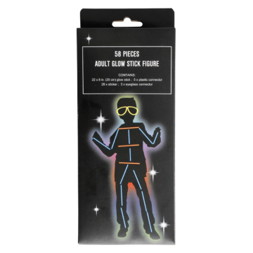 Knæklys figur kostyme - one size