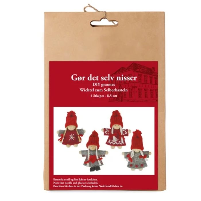 DIY lag deg sjølv nisser 4x Det Gamle Apotek