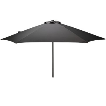 Mørkegrå Parasol Ø230 cm