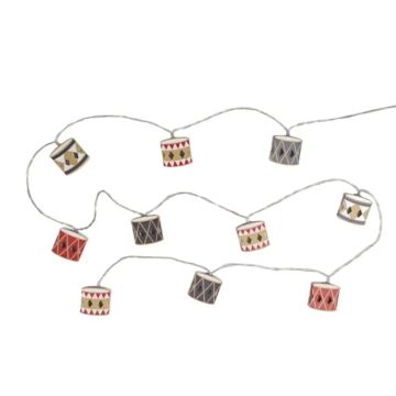 Lyslenke med mønstra trommer LED 2 m Det Gamle Apotek