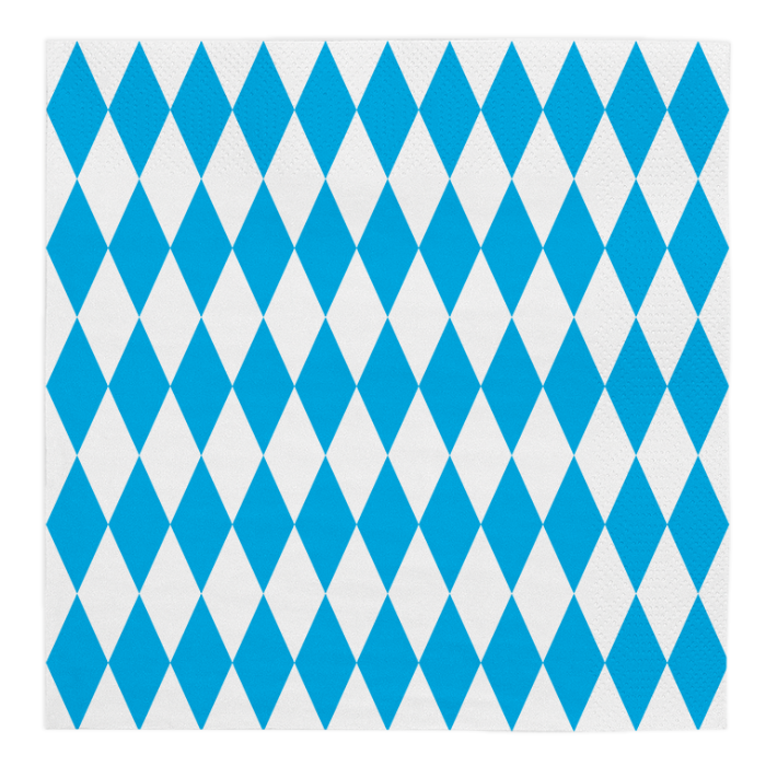 Oktoberfest-servietter 20x - 33x33cm