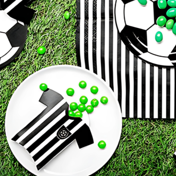 Fotballtrøye bokser til godteri og snacks 6x - 12x11x2,5 cm