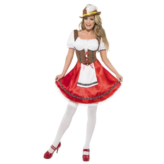 Tyrolerkostyme til oktoberfest 
