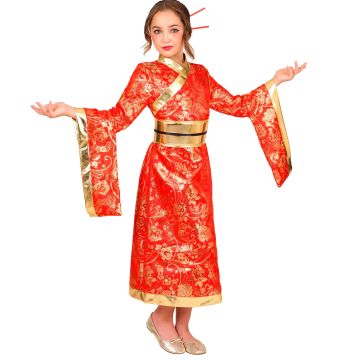 Kimono kostyme for jenter - 2 deler