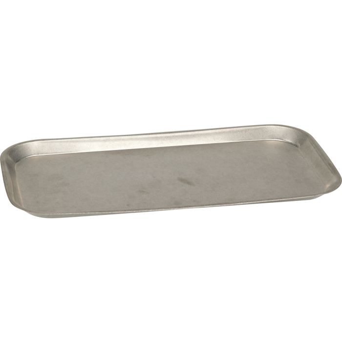Stonewashed serveringsbrett i rustfritt stål 33,7x17,5 cm