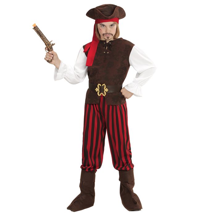 Karibisk piratkostyme for gutter