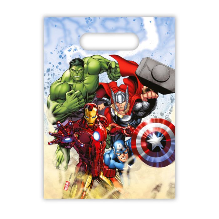 Avengers godteriposer 6x - 16,5x23 cm