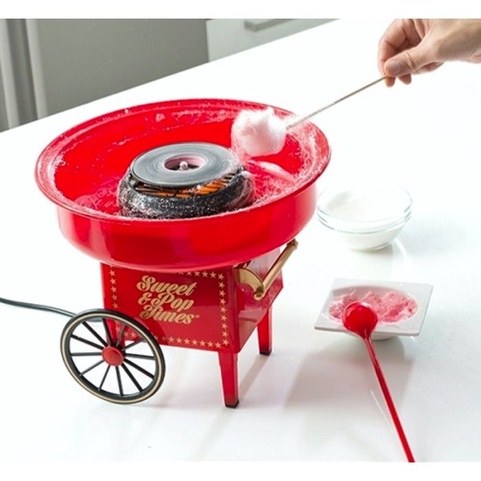 Mini sukkerspinnemaskin