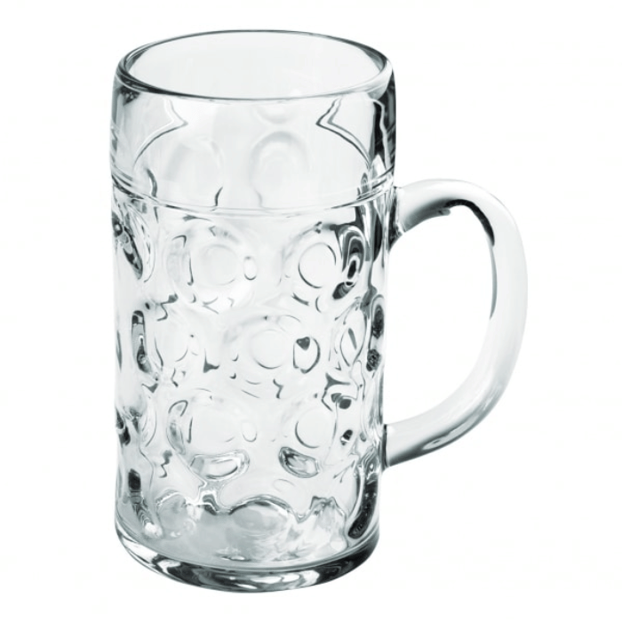 0,5 liter ølkrus premium hård plastik