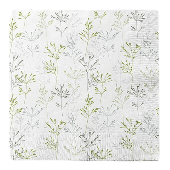 Servietter med ulike fargerike blomster 20x Det Gamle Apotek