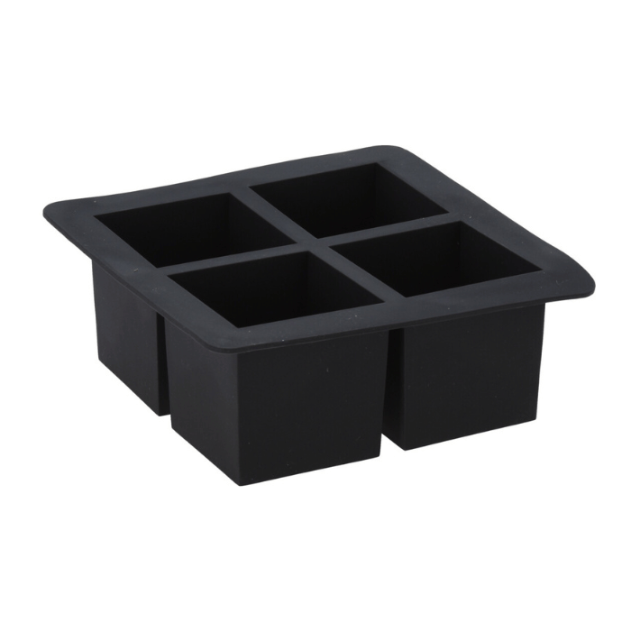 Gummi isterningeform til 4x 6x6x6 cm isterninger