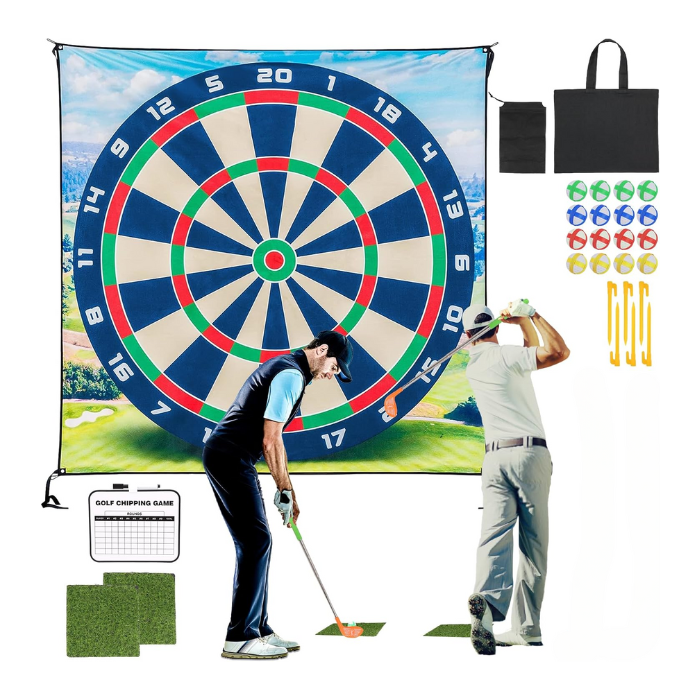 Golf dart 2x2 m inkl. 16 baller