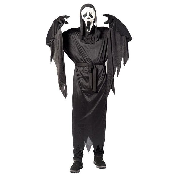 Scream kostyme one-size