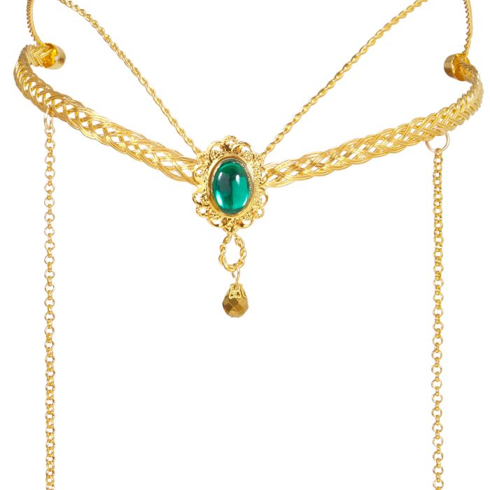 Fantasi alv diadem hodebånd gull