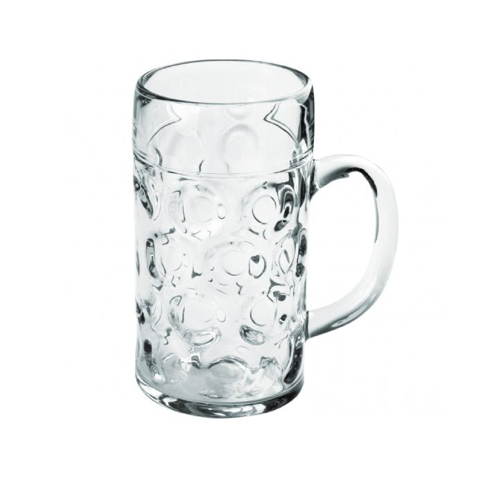 Ølkrus 1 liter hard plast