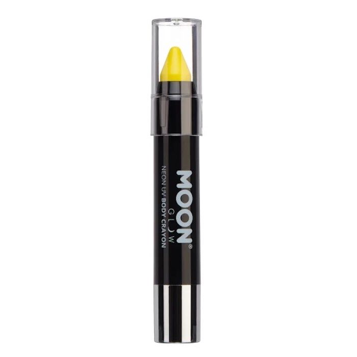 Neon UV Kroppsstift Intens Gul 3,2 g Moon Creations