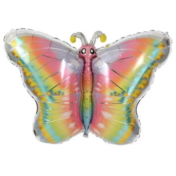Tropisk sommerfugl folieballong 52 cm