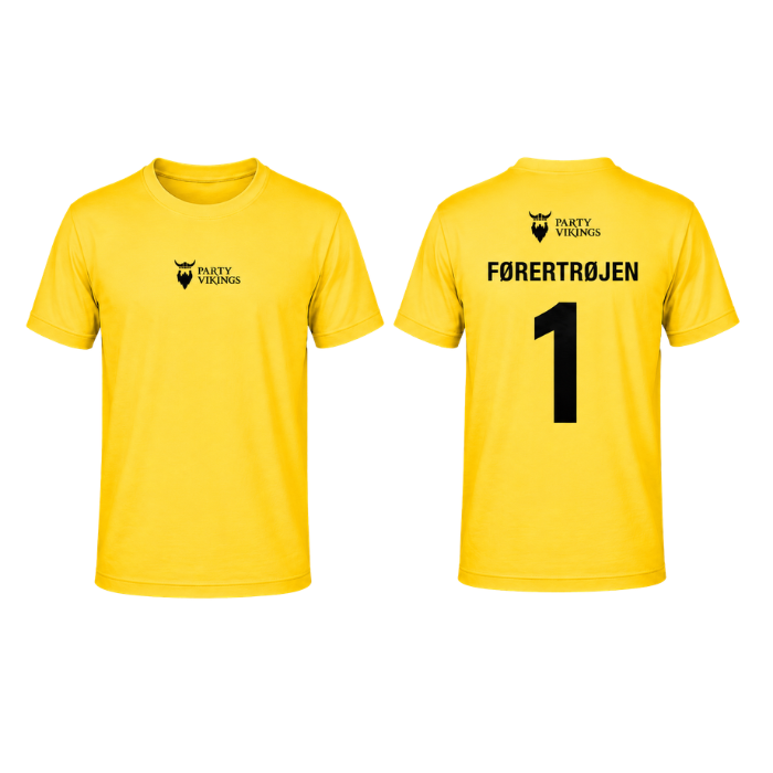 Gul førertrøye PartyVikings