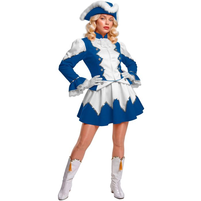 Majorette-kostyme med jakke og hatt