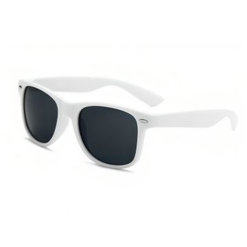 Solbriller wayfarer kvit - onesize