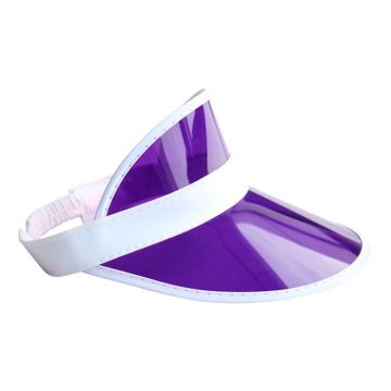 Solskjerm lilla visir – onesize