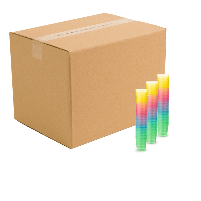 3 cl plast shotglass 800x fargede gjenbrukbare