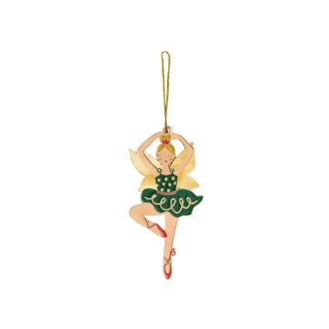 Ballerina Juletrepynt i Metall