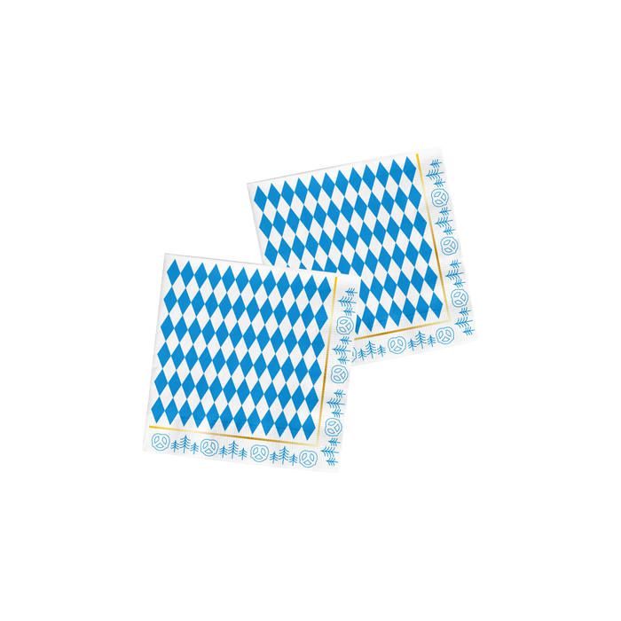 Oktoberfest serviettar 20X - 33 x 33cm 