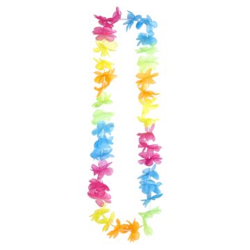 Hawaii krans halssmykke - 1 meter