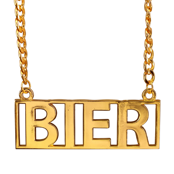 BIER gullkjede - 65 cm