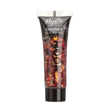 Holografisk chunky glittergel bronse Moon Creations - 12 ml