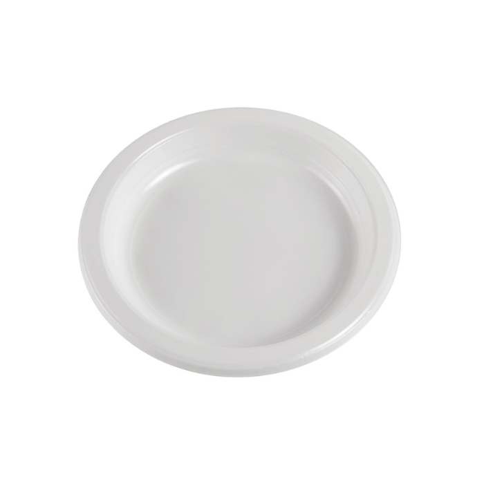 Ø16,5 cm tallerken 25x plast gjenbrukbar