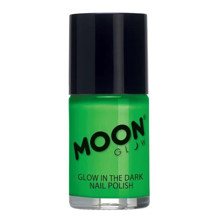Sjølvlysande Neglelakk Grønn 14 ml Moon Creations 