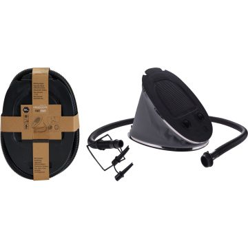 Fotpumpe med ekstra dyser, 5 liter