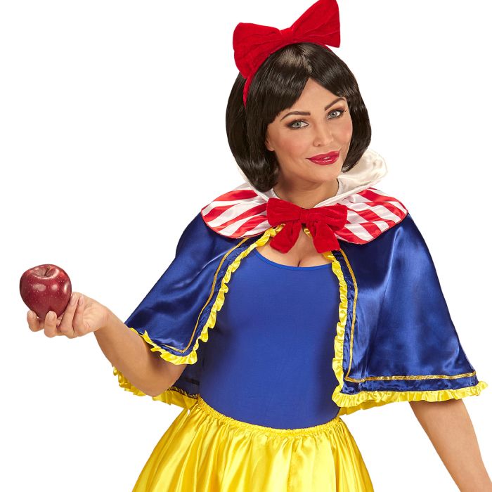 Snehvit hårbøyle og kappe – onesize