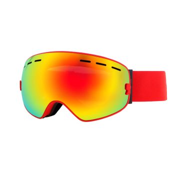 Ski goggles m. raud spegelrefleks - onesize 
